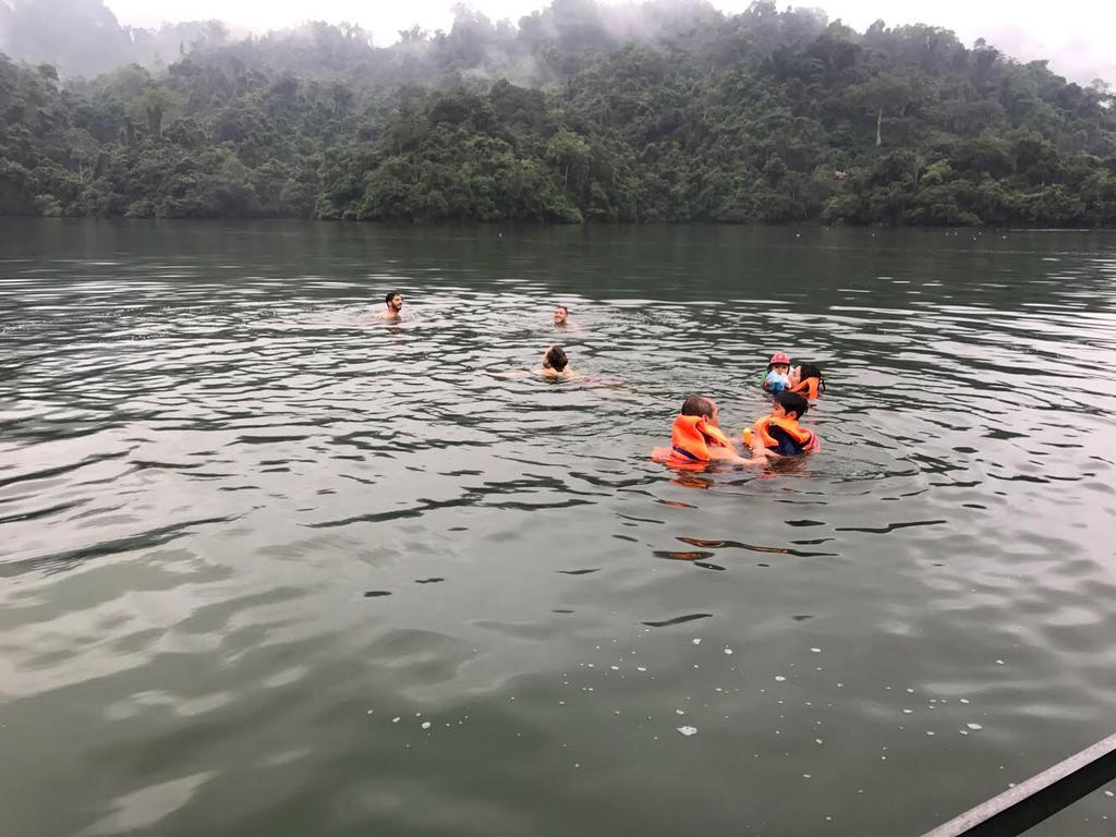 An Ma Ba Be Lake View Homestay מראה חיצוני תמונה